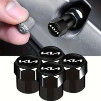 4 Pack Aluminum Alloy Car Wheel Tire Valve Cover Stem Cover for Kia KN K3 K9 Sportage Ceed Picanto Rio Accessories