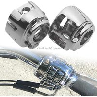 For Harley Dyna Softail Fat Boy Sportster Iron 883 1200 FXDF FLSTF 2011-later Motorcycle Handlebar Control Switch Housing Cover