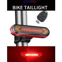 AliExpress Wind&Moon LED Bicycle Lantern USB Rechargeable Tail Light Warn Bicycle Light Smart Wireless Remote Turn Signal Light Cycling Accessorie