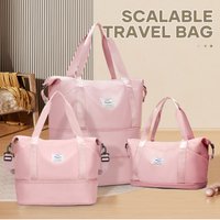 Carry On Luggage Handbag Waterproof Duffel Bag, Women Shoulder Bags Travel Storage Folding Bag Travel Tote Bag Weekend Gym Yoga