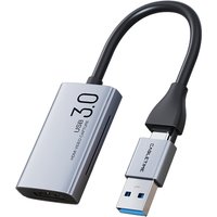 CABLETIME Video Capture Card USB 3.0 4K HDMI to USBA USB-C HDMI Video Grabber Box for PC Computer Camera Live Gaming