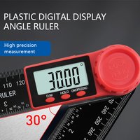 Digital Angle Finder Protractor Precision Woodworking Tool with LCD, 360° Magnetic Level for Carpentry/Construction