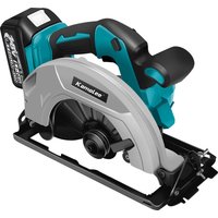 Kamolee 7-Inch Electric Circular Saw Compatible with 18V Battery Lightweight for Easy Handling