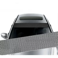 Car Sunshade Stickers Auto Front Windshield 3D Vinyl Film Rear Gear Sunshade Decorative Decals Stickers Cars Decorative Stickers