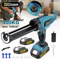 Gisam 400KG Elektrische Klebepistole Kabellos Klebstoffpistole für Glas Dichtungsmittel Füll- und Versiegelungswerkzeug Heimwerker-Elektrowerkzeug für Makita 18V Akku