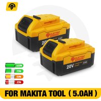 Electric Goddess Lithium Battery 20V 5.0ah Replacement For Dewalt Power Tool Rechargeable Lithium Battery