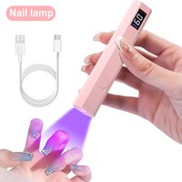 Handheld Nail Dryer Lamp UV/LED Nail Curing Tool for All Gel Polish Convenient Nail Art Lamp