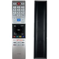 CT-8528 CT8528 Remote Control Suitable for Toshiba TV 24D2863DB 24D3863DB Replacement Controller with Netflix YouTube Rakuten