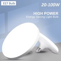 220V UFO Lamp E27 LED Bulb E27 LED Lamps Cold White 20W 30W 40W 60W 100W Bombillas Ampoule LED Bulb Lights for Home Lighting New