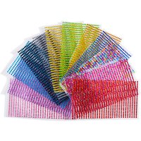 Colorful Acrylic Crystal Diamond Sticker Self Adhesive Gem Rhinestone Stickers DIY Car Scrapbooking Crafts Wedding Decor