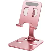 Xikcu Universal Mobile Phone Holder Foldable Desk Phone Holder Mount Stand For iPhone 12-16 Tablet Desktop Aluminum Alloy Holder