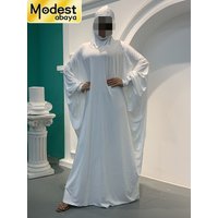Modest Abaya Femme Musulman Ramadan Prayer Hijab Dress Turkey Kaftan Islamic Clothing Muslim For Women Maxi Robe Caftan Vestidos