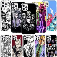 JoJo Kira Yoshikage Killer Queen Phone Case For iPhone 17 Air 16 15 Plus 11 14 Pro Max 13 Mini 12 7 8 + SE Pattern Art Customize