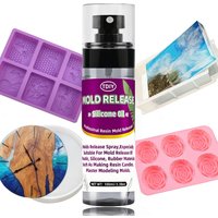 Mold Release Spray for Candle Making & Epoxy , Professional Grade Silicone Based Release Agent, Easy to Clean Extends Mold Life
