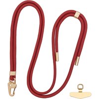 phone suspension rope anti loss rope adjustable and extendable nylon cloth detachable suspension rope Mobile phone lanyard
