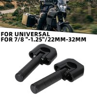 Highway Foot Pegs 7/8"-1.25" Rest Pedal For KLR650 DR650 XR650L Tenere 700 V-storm ADV Dirt Bike Dual Sport Motorcycles Parts