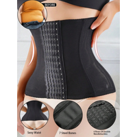 Black Mesh Waist Trainer Corset for Women Breathable Comfortable Slimming Waist Cincher