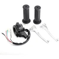 AliExpress NONE Motorcycle Throttle Accelerator Handle Grips Brake Lever For Yamaha PW50 PY50 PW PY 50 PEEWEE PIWI Dirt Pit Bike Motorbike Parts