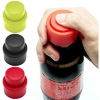 1Pcs Inflatable Airtight Soda Cap Drink Sealer Bottle Stopper Frizzy Drink Reusable Bottle Cola Pump Cover Carbonation Keeper