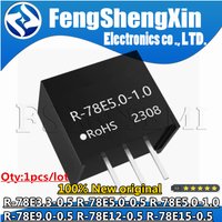1pcs R-78E3.3-0.5 R-78E5.0-0.5 R-78E5.0-1.0 R-78E9.0-0.5 R-78E12-0.5 R-78E15-0.5 power module SIP3