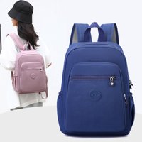 Large-capacity backpack, lightweight and fashionable, versatile travel backpack, student schoolbag, women's casual bag