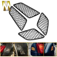 4pcs Motorcycle Front Rear Turn Signal Light Indicator Case Net Cover Lamp Mesh For GTS 125 250 300 Accessories GTS300