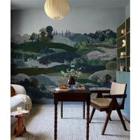 Custom Forest elk animals Wallpaper TV Background Modern landscape Mural for Living Room Painting Home decoration wall stickers
