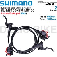 AliExpress Shimano XT M8100 Hydraulic Brake Groupset BL-M8100 BR-M8100 2 Piston BR-M8120 4 Piston Bicycle Disc Brake for MTB mountain Bikes