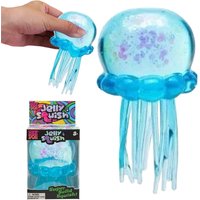 Jellyfish & Octopus Squish Toys Waterproof Beach Water Play Squeeze Balls Simulated Stress Relief Fidget Toys for Kids
