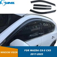 Side Window Deflector For Mazda CX-5 CX5 2017 2018 2019 2020 2021 2022 2023 2024 2025 Wind Shield Weathershields Sun Rain Guard