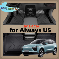 3D TPE Car Floor Mats Trunk Boot Mat For Aiways U5 2019-2024 All-Weather Waterproof Cargo Liner Auto Styling Car Accessories