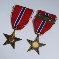 American commendation star Bronze Star military medal Bronze Star Medal imitation Commemorative Medal gift