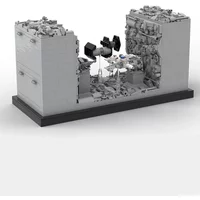 1621pcs Moc SW Death Star Trench Run Scene Display Model Building Blocks Creative Assembly Bricks Toy Present