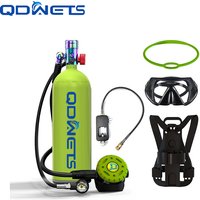 QDWETS 2.3L Portable Scuba Tank Diving Tank for Underwater 25-35 Minutes Lung Tank Snorkeling Air Tanks Diving