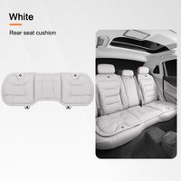 Car Breathable Seat Plush Cushion Velvet Pad Rear Seat Cover Stickers For BMW X5 X6 F30 F34 F20 G20 G30 F15 F16 1 3 5 7 Series