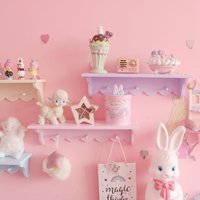 High Quality Wooden Lace Wall Hanging Rack Storage Rack Display Rack Indoor and Outdoor Decoration Simple Design Coat Rack Shelf