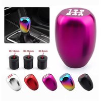 New Stylish 5 Speed Gear Shift Knob Stick Manual Transmission Universal Car Metal Extended Gear Shifter Gear Head Knob