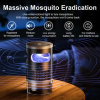 Electric Mosquito Zapper Rechargeable Mosquito Killer Lamp with LED Night Light Insect Zapper for Outside Patio Backyard Garden