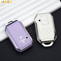 2 Buttons TPU Car Key Cover Case for Suzuki New Swift 2017 2019 2020 Wagon R Monopoly Remote Keyless Holder Accessories