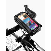 AliExpress WILD MAN Bike Phone Mount Bag Touch Screen Waterproof EVA Hard Shell Bicycle Handlebar Stem Pouch Cycling Accessories