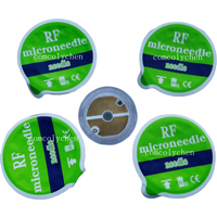 Disposable Green Microneedle RF Needle Tips 10Pins 25Pins 64Pins Nano Fractional RF Microneedle Cartridges