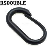 10 Stück/Packung generische Schnalle EDC Molle taktischer Rucksack langlebig Schnellverschluss Schlüssel D Ring Karabiner Mehrzweck-Reisesets