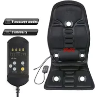 Vibration Massage Seat Cushion for Car Home Use Neck Waist Back Full Body Massage Pad Fatigue Relief Auto Seat Massage Mat