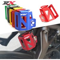 Motorcycle Rear Brake Fluid Reservoir Cover Guard Protector For Yamaha YZF-R1/R3/R6/R15/R25 YZF R1 R3 R6 R15 V3 R25 2009-2021