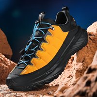 Outdoor Hiking Shoes Men Trail Running Shoes Non-slip Lightweight Breathable Mountain Climbing Camping Trekking Sneakers Size 46