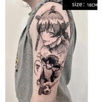 Anime BLUE LOCK Temporary Tattoos Cartoon Bachira Meguru Transfer Tattoo Body Art Waterproof Fake Tatoo Sticker for Woman Men