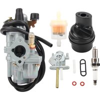 AliExpress PowerMotor For Suzuki LT50 LT-A50 1984-2005 Motorcycle Carburetor Set For JR 50 JR50 1984-2006 ATV Dirt Bike Quad 50 Miniquad Sport Parts