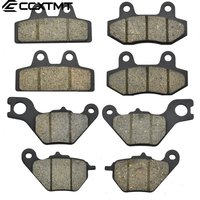 Motorcycle Metal & Brass Alloys Front and Rear Brake Pads For Super Soco CU CU2 CU3 TC TS RU CUmini Motocross Scooter Universal