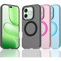For Honor 600 Lite Case Luxury Armor Shockproof Case For Honor 600Lite For Magsafe Magnetic Wireless Charge Matte Hard PC Cover