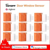 SONOFF ZigBee SNZB-04P Smart Home Window Sensor eWeLink APP Alert Smart Home Security Detector 1-10 Pcs For Google HomeAlexa